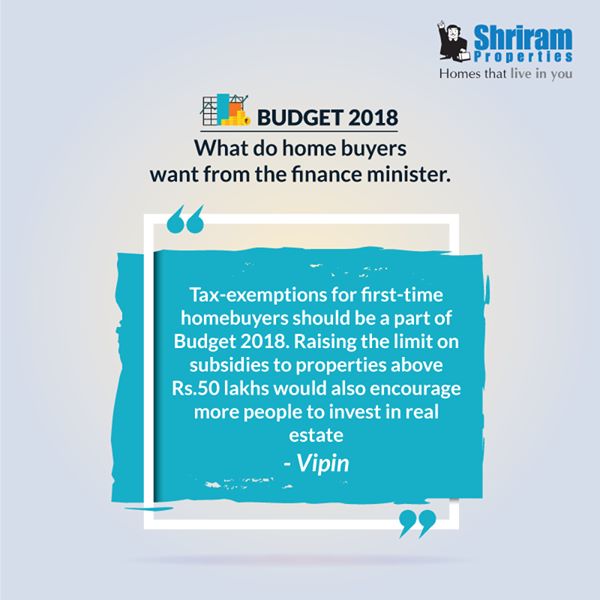 Budget 2018: What do home buyers want from the finance minister Update